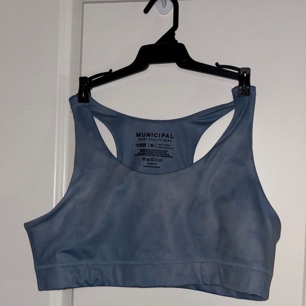 Municipal Women's Slate Blue Sports Tank